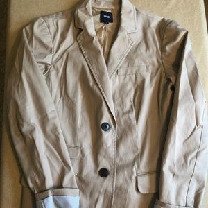 GAP Khaki Jacket - Size 6